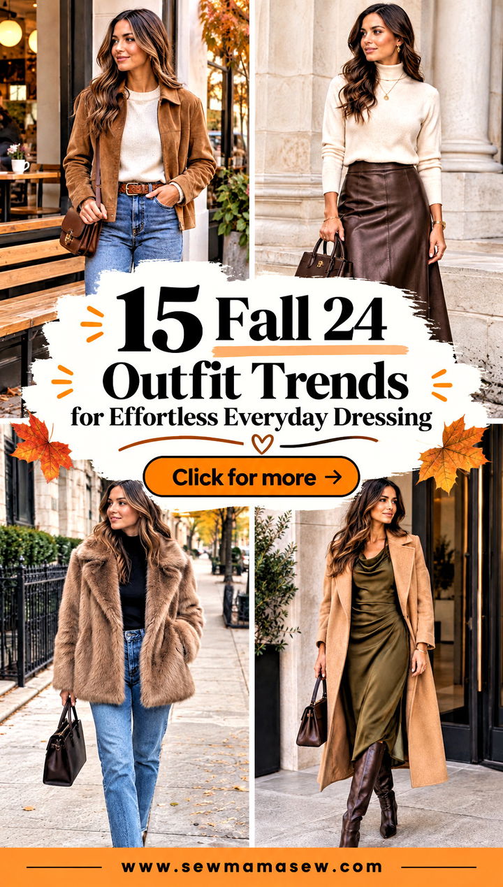 15 Fall 24 Outfit Trends for Effortless Everyday Dressing - 15 Fall 24 Outfit Trends for Effortless Everyday Dressing