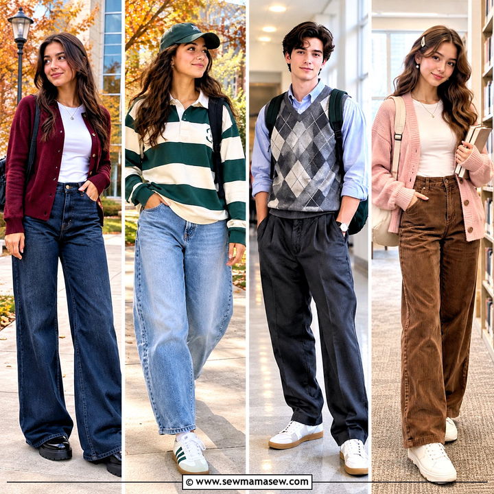 15 Fall Aesthetic School Outfits for Cozy Campus Confidence