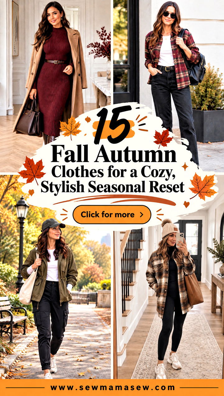 15 Fall Autumn Clothes for a Cozy Stylish Seasonal Reset - 15 Fall Autumn Clothes for a Cozy, Stylish Seasonal Reset