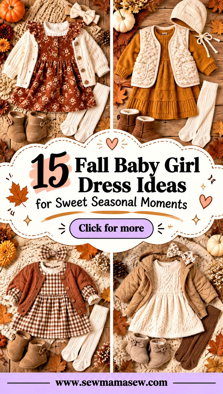 15 Fall Baby Girl Dress Ideas for Sweet Seasonal Moments - 15 Fall Baby Girl Dress Ideas for Sweet Seasonal Moments