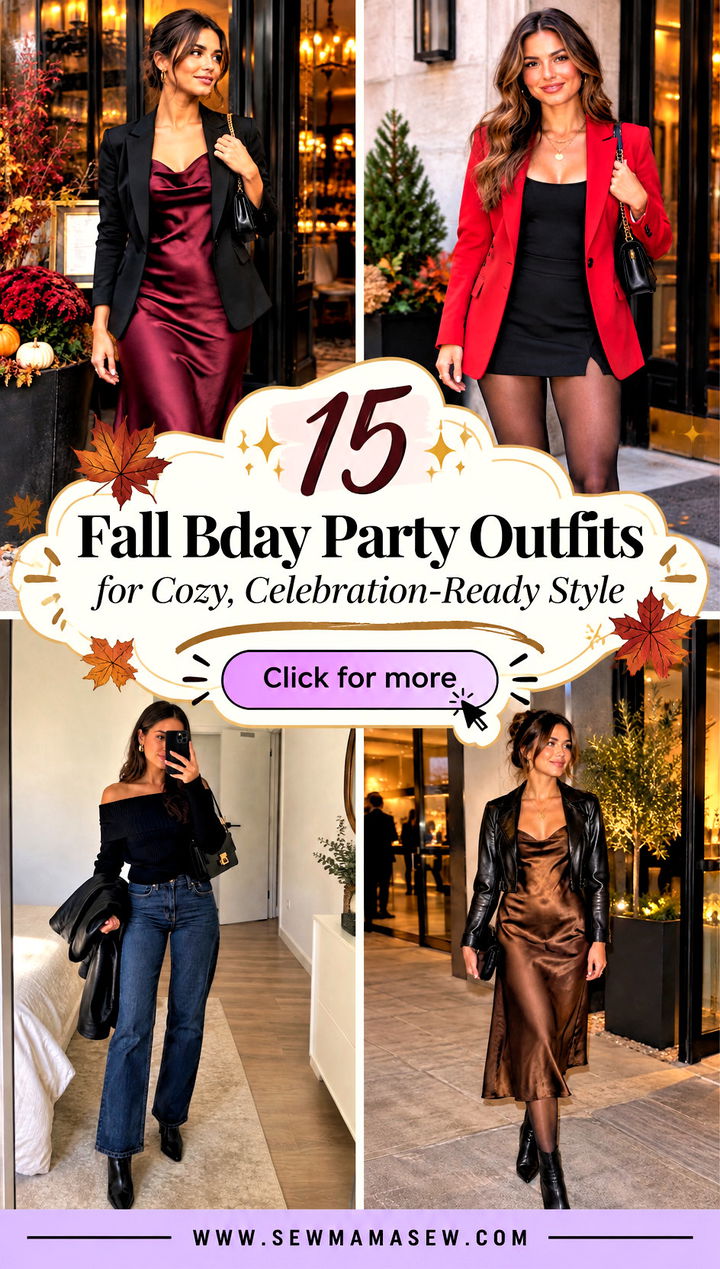 15 Fall Bday Party Outfits for Cozy Celebration-Ready Style - 15 Fall Bday Party Outfits for Cozy, Celebration-Ready Style