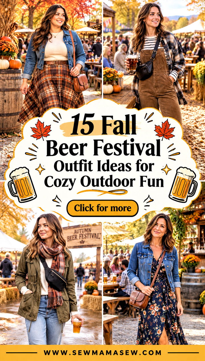 15 Fall Beer Festival Outfit Ideas for Cozy Outdoor Fun - 15 Fall Beer Festival Outfit Ideas for Cozy Outdoor Fun