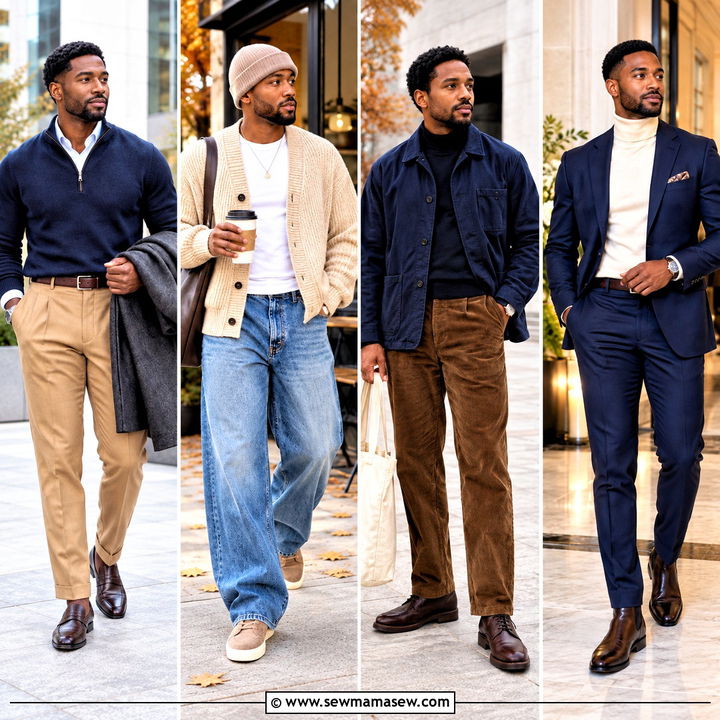 15 Fall Black Men Outfits for Effortless Everyday Style