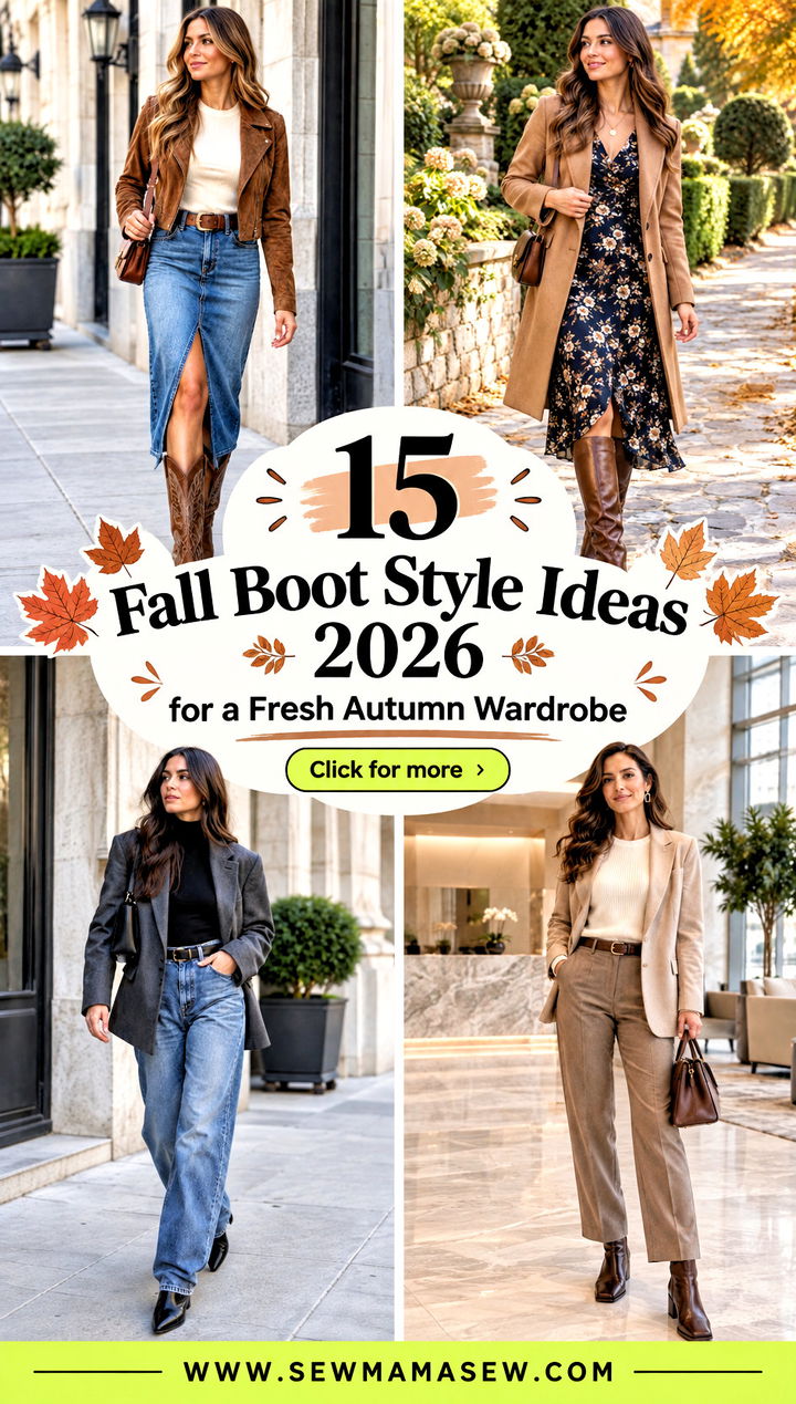 15 Fall Boot Style Ideas 2026 for a Fresh Autumn Wardrobe - 15 Fall Boot Style Ideas 2026 for a Fresh Autumn Wardrobe