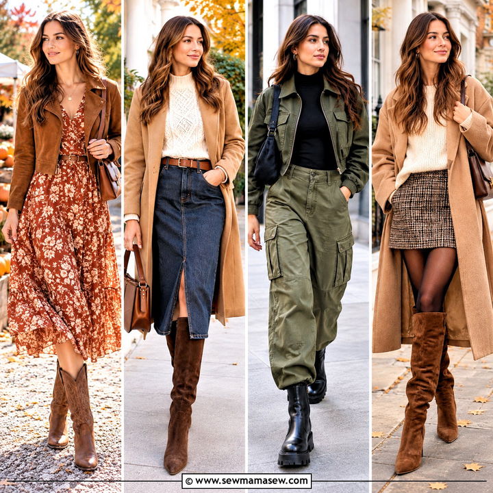 15 Fall Boots Outfit Aesthetic Ideas for Cozy Autumn Days