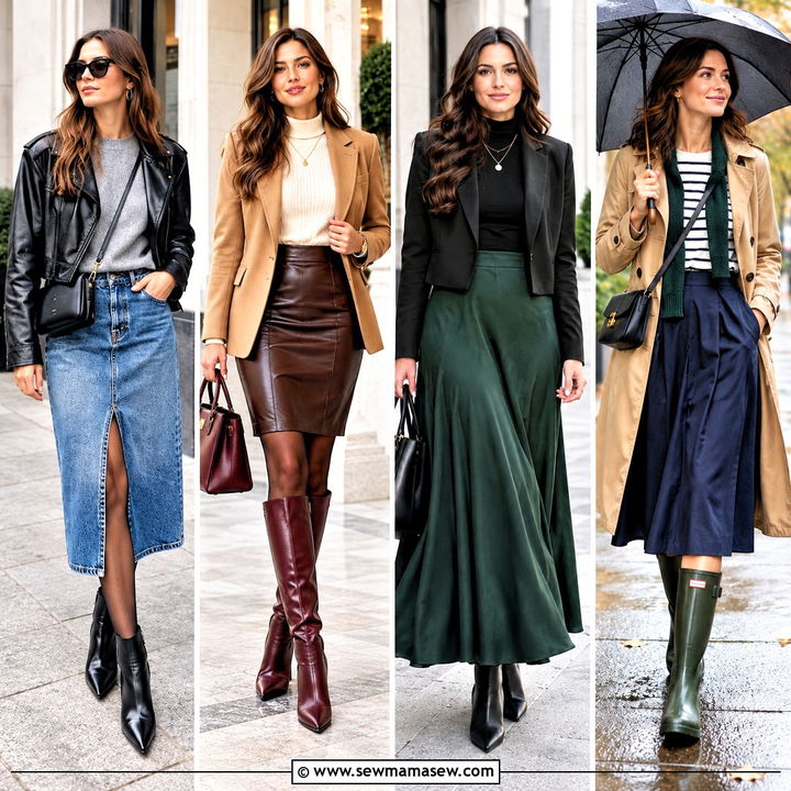 15 Fall Boots With Skirts Ideas for Chic, Cozy Autumn Days
