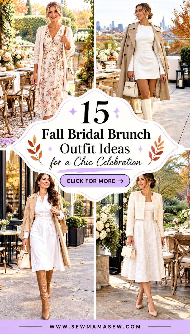 15 Fall Bridal Brunch Outfit Ideas for a Chic Celebration - 15 Fall Bridal Brunch Outfit Ideas for a Chic Celebration