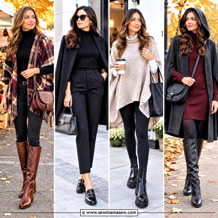 15 Fall Capes Ideas for Elegant, Cozy Cold-Weather Style