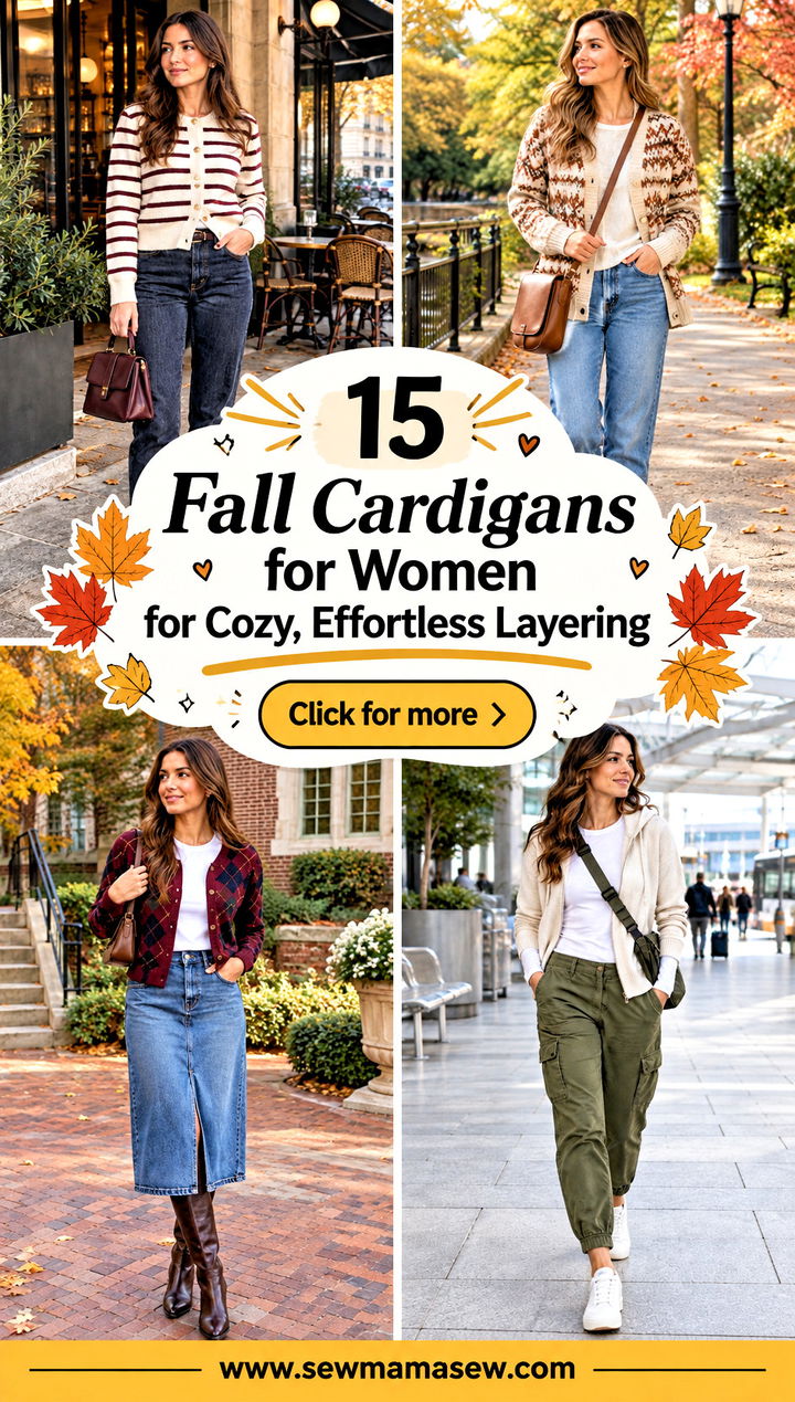 15 Fall Cardigans for Women for Cozy Effortless Layering - 15 Fall Cardigans for Women for Cozy, Effortless Layering