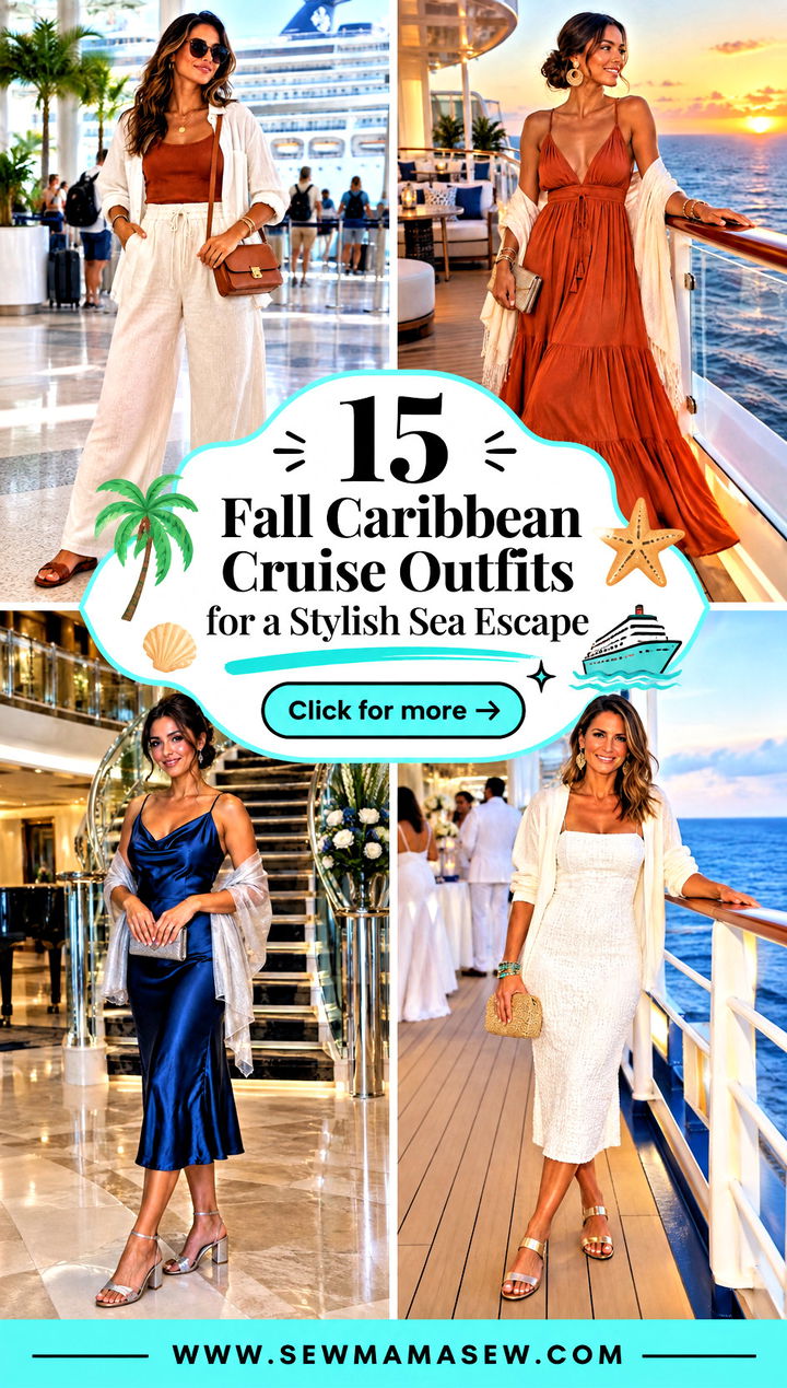 15 Fall Caribbean Cruise Outfits for a Stylish Sea Escape - 15 Fall Caribbean Cruise Outfits for a Stylish Sea Escape