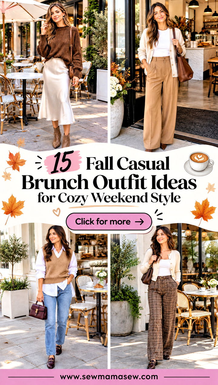 15 Fall Casual Brunch Outfit Ideas for Cozy Weekend Style - 15 Fall Casual Brunch Outfit Ideas for Cozy Weekend Style