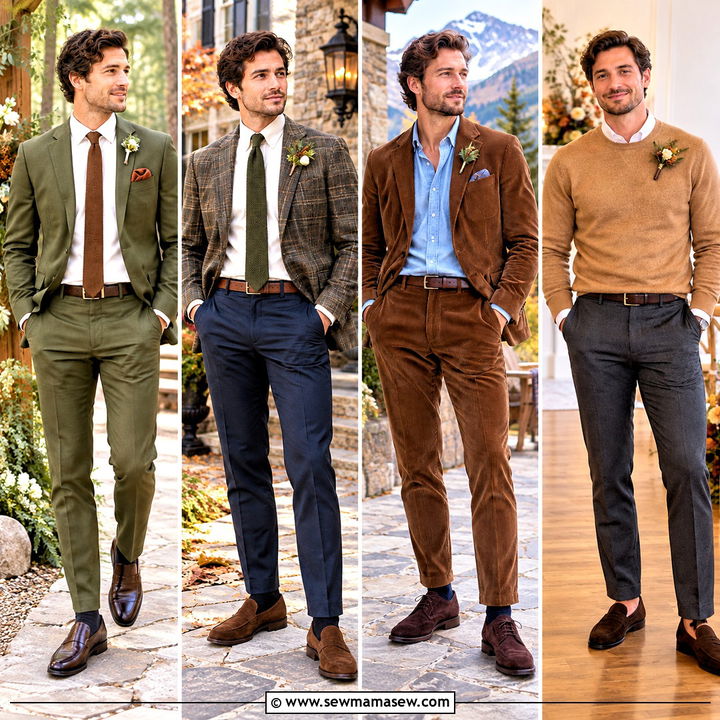 15 Fall Casual Groom Attire Ideas for a Relaxed Wedding