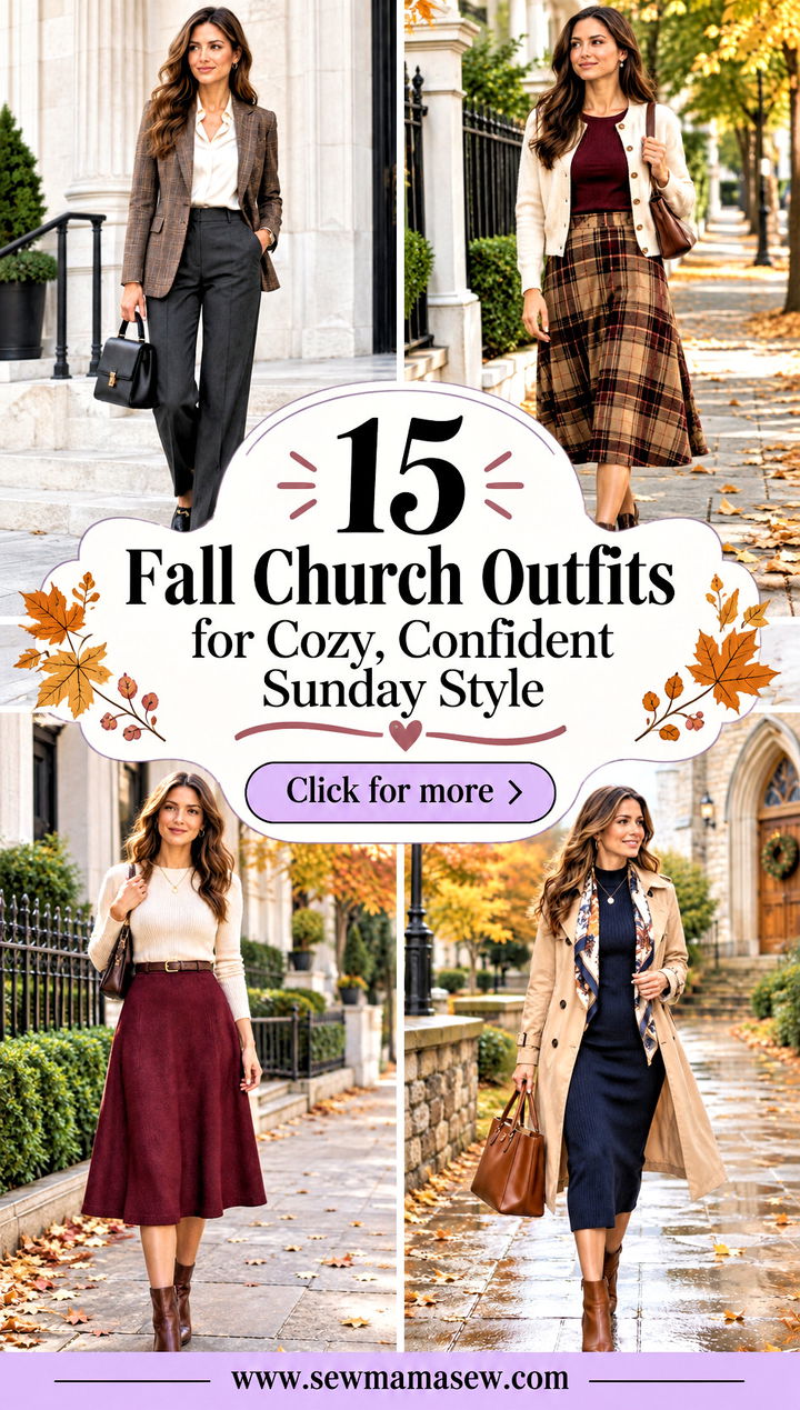 15 Fall Church Outfits for Cozy Confident Sunday Style - 15 Fall Church Outfits for Cozy, Confident Sunday Style