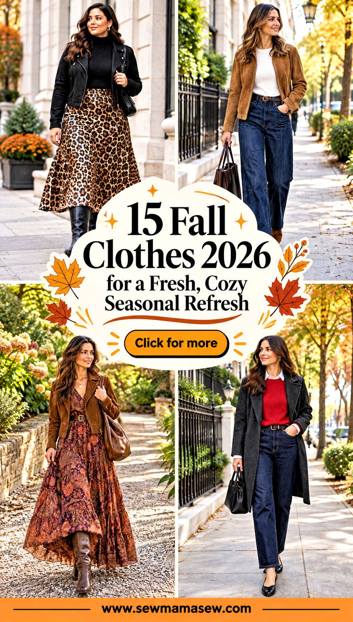 15 Fall Clothes 2026 for a Fresh Cozy Seasonal Refresh - 15 Fall Clothes 2026 for a Fresh, Cozy Seasonal Refresh
