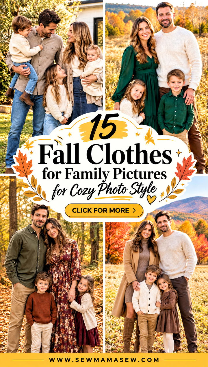 15 Fall Clothes for Family Pictures for Cozy Photo Style - 15 Fall Clothes for Family Pictures for Cozy Photo Style
