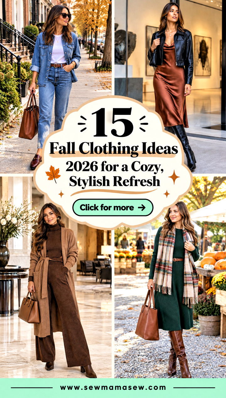 15 Fall Clothing Ideas 2026 for a Cozy Stylish Refresh - 15 Fall Clothing Ideas 2026 for a Cozy, Stylish Refresh