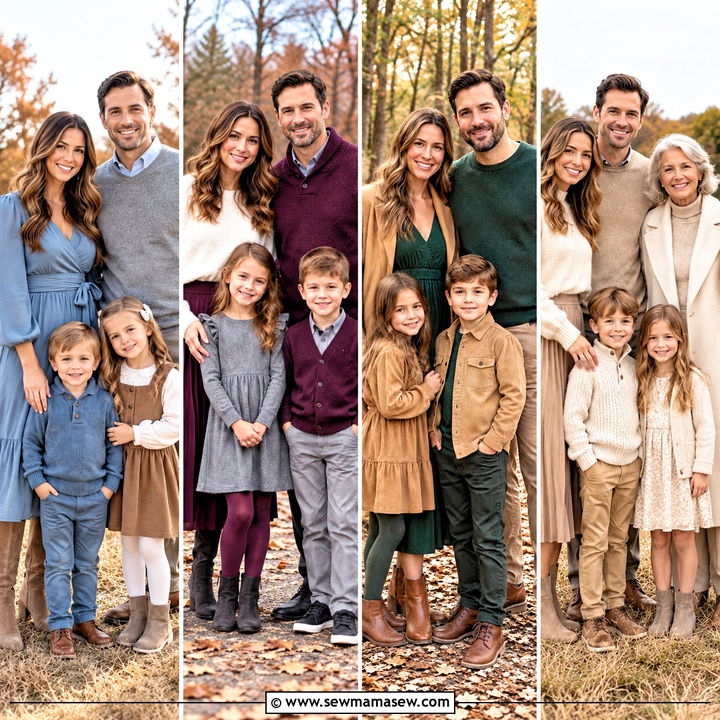 15 Fall Clothing Ideas for Family Pictures for Cozy Memories