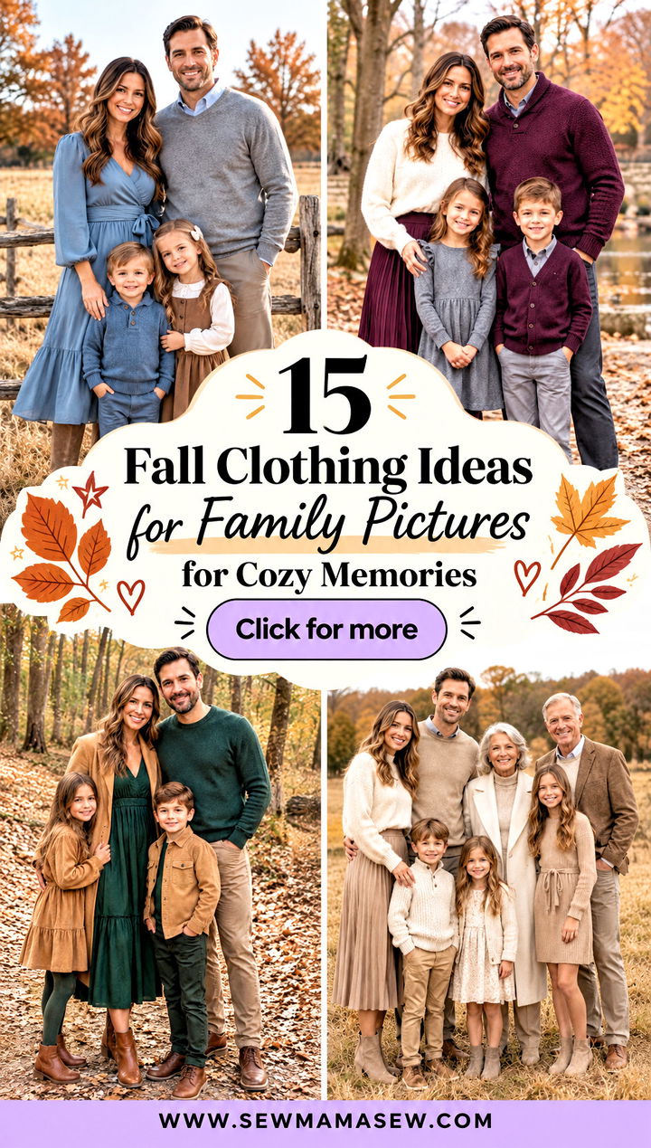 15 Fall Clothing Ideas for Family Pictures for Cozy Memories - 15 Fall Clothing Ideas for Family Pictures for Cozy Memories