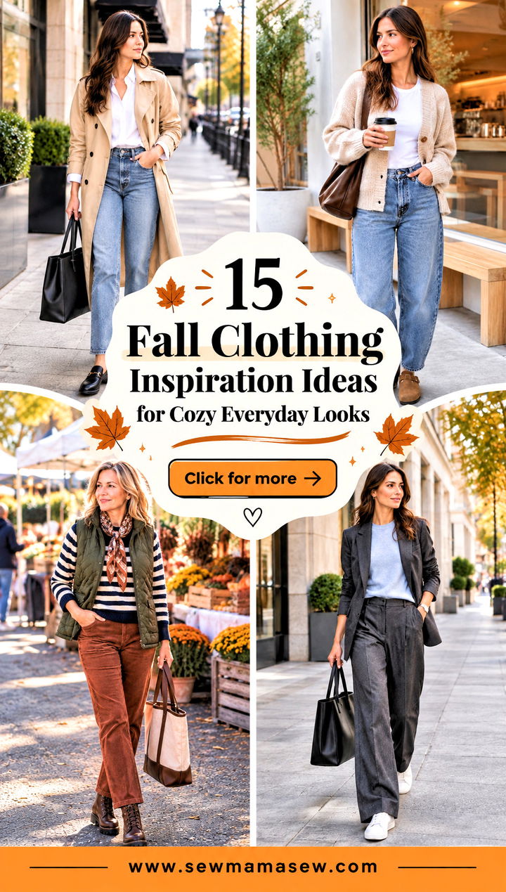15 Fall Clothing Inspiration Ideas for Cozy Everyday Looks - 15 Fall Clothing Inspiration Ideas for Cozy Everyday Looks