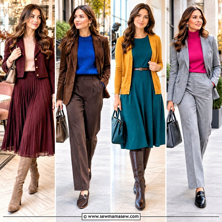 15 Fall Color Palette Clothes Fashion Ideas for Cozy Looks