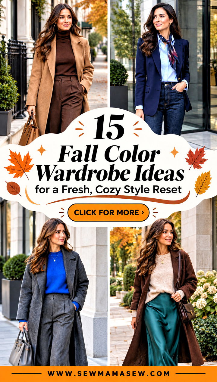 15 Fall Color Wardrobe Ideas for a Fresh Cozy Style Reset - 15 Fall Color Wardrobe Ideas for a Fresh, Cozy Style Reset