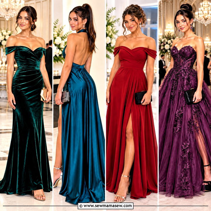 15 Fall Colored Prom Dresses for a Memorable Autumn Night