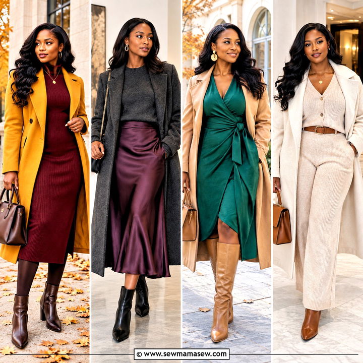 15 Fall Colors Outfits for Black Women to Feel Radiant In