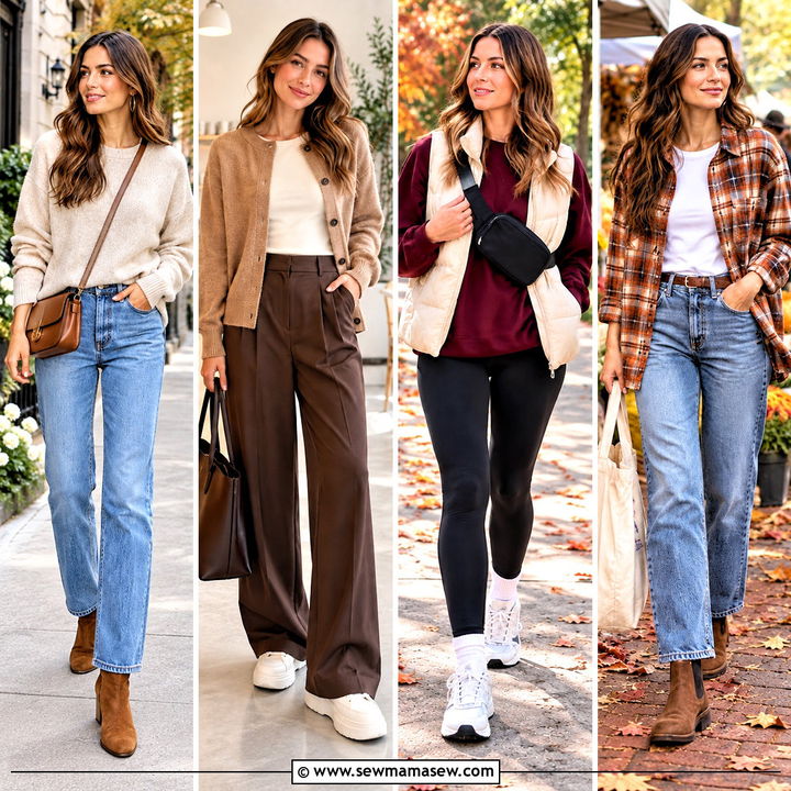 15 Fall Comfortable Outfits for Women for Cozy Weekends
