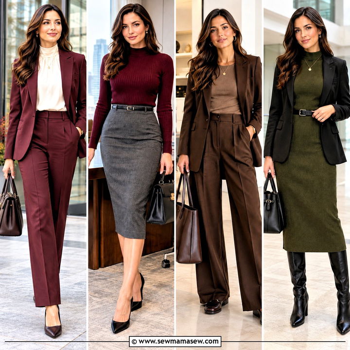 15 Fall Corporate Outfits 2026 for Confident Office Style