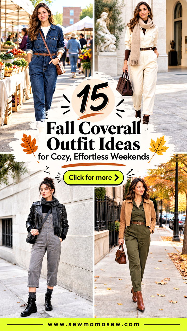 15 Fall Coverall Outfit Ideas for Cozy Effortless Weekends - 15 Fall Coverall Outfit Ideas for Cozy, Effortless Weekends