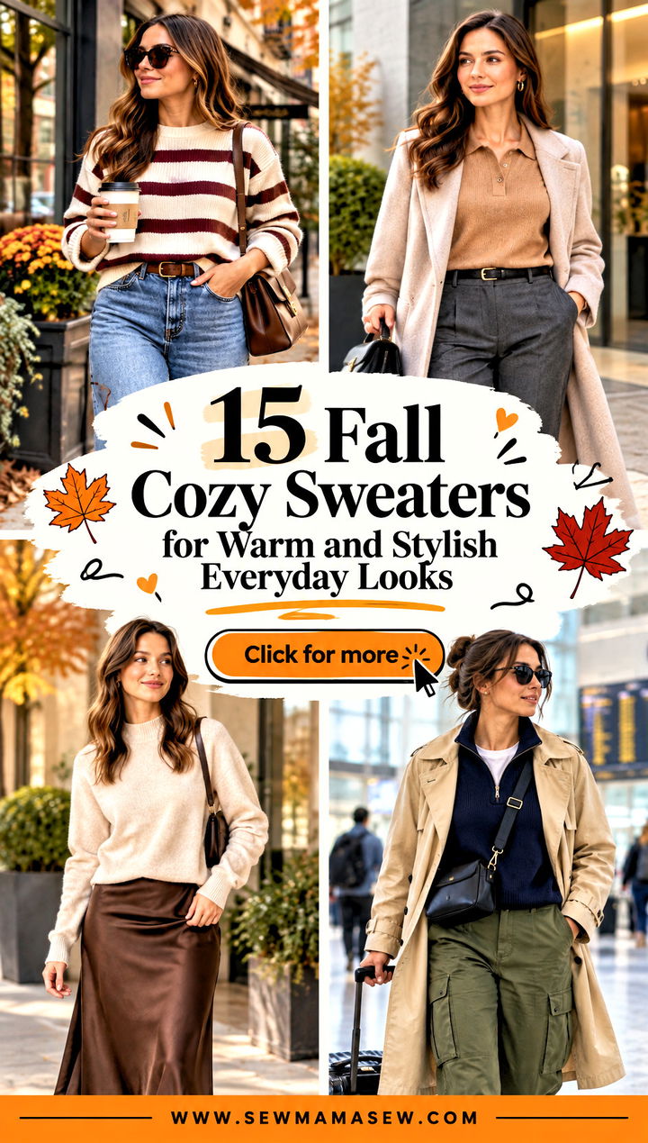 15 Fall Cozy Sweaters for Warm and Stylish Everyday Looks - 15 Fall Cozy Sweaters for Warm and Stylish Everyday Looks