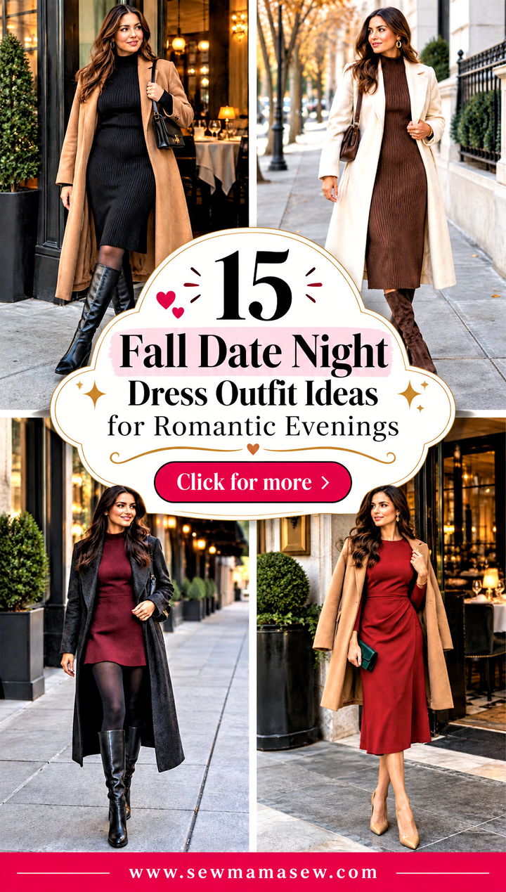 15 Fall Date Night Dress Outfit Ideas for Romantic Evenings - 15 Fall Date Night Dress Outfit Ideas for Romantic Evenings