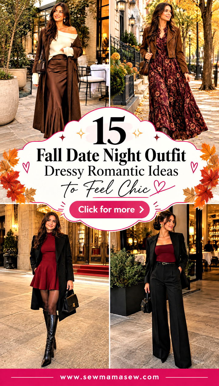 15 Fall Date Night Outfit Dressy Romantic Ideas to Feel Chic - 15 Fall Date Night Outfit Dressy Romantic Ideas to Feel Chic