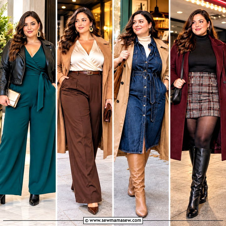 15 Fall Date Night Outfit Ideas for Plus Size: Confident Chic