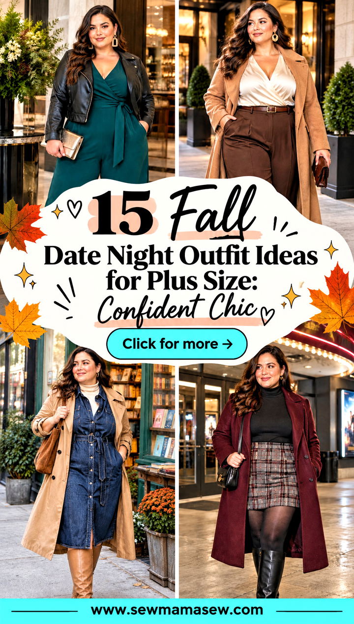 15 Fall Date Night Outfit Ideas for Plus Size Confident Chic - 15 Fall Date Night Outfit Ideas for Plus Size: Confident Chic