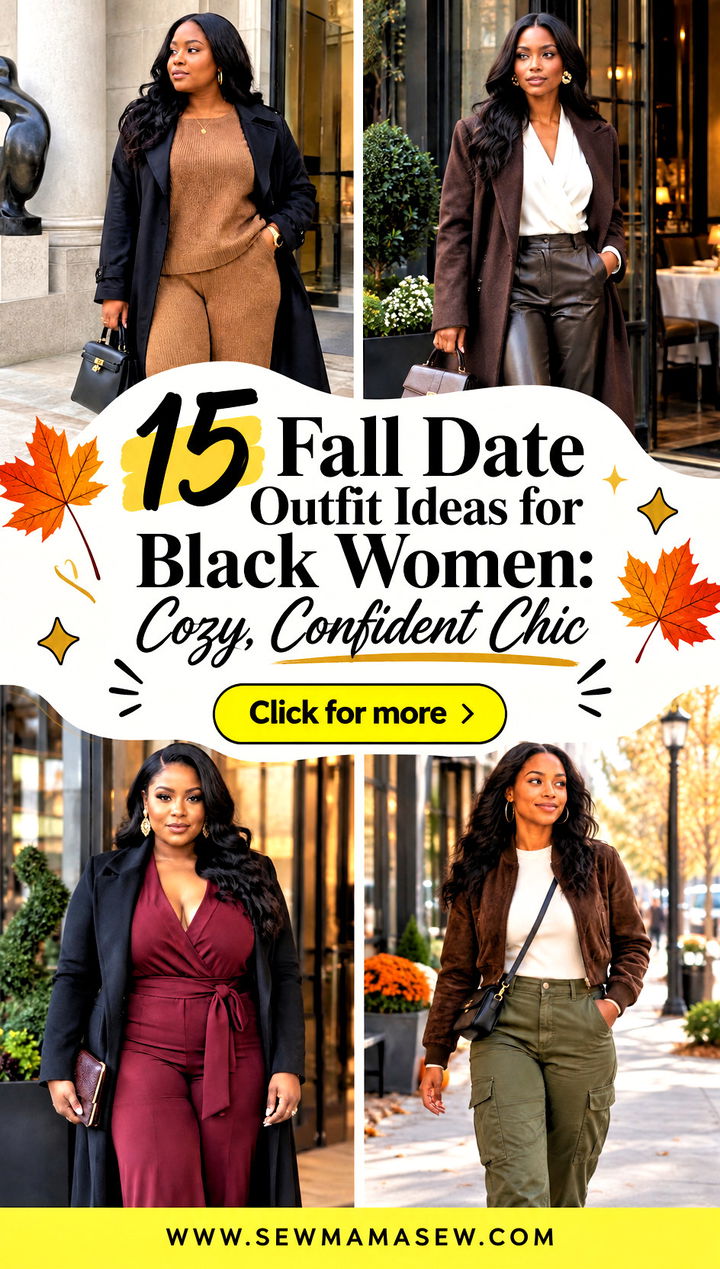 15 Fall Date Outfit Ideas for Black Women Cozy Confident Chic - 15 Fall Date Outfit Ideas for Black Women: Cozy, Confident Chic