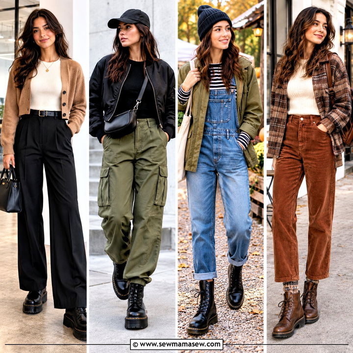 15 Fall Doc Martin Outfits for Bold Cozy Everyday Style