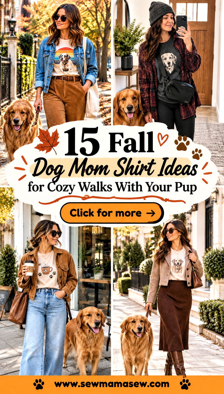 15 Fall Dog Mom Shirt Ideas for Cozy Walks With Your Pup - 15 Fall Dog Mom Shirt Ideas for Cozy Walks With Your Pup