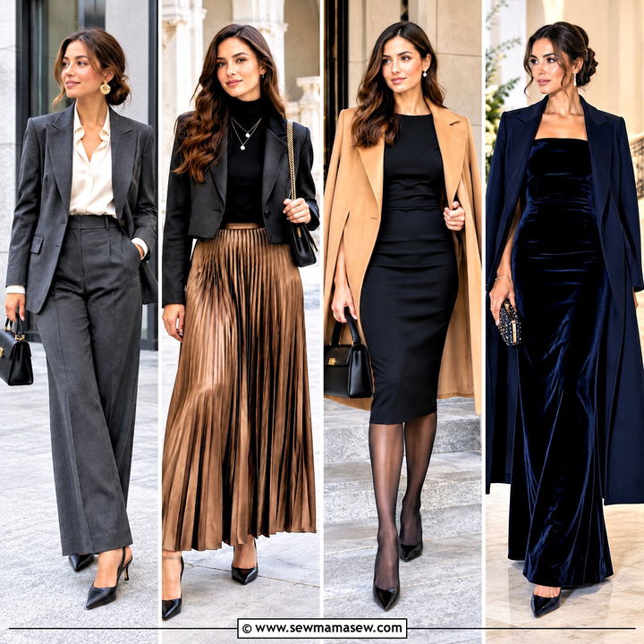 15 Fall Dressed Up Outfits for Chic Dinners and Date Nights