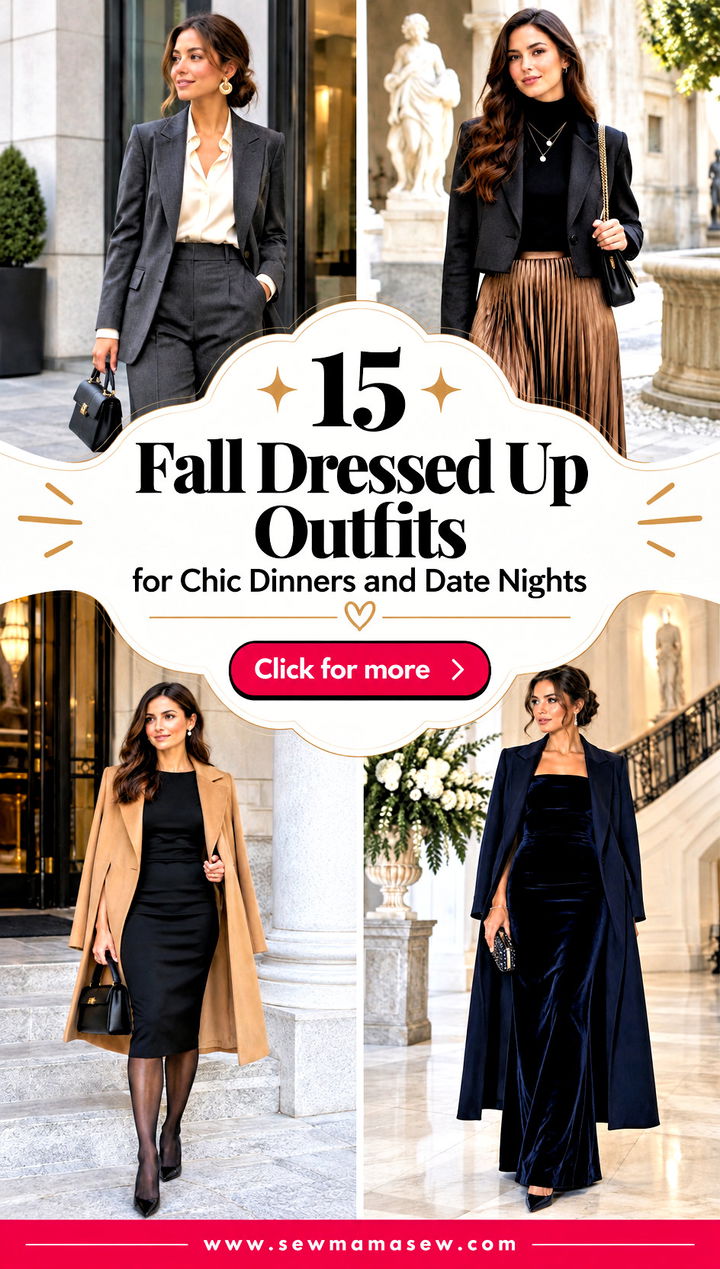 15 Fall Dressed Up Outfits for Chic Dinners and Date Nights - 15 Fall Dressed Up Outfits for Chic Dinners and Date Nights