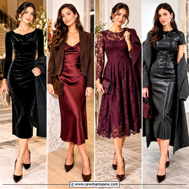 15 Fall Dresses For Party Nights With Chic Seasonal Charm
