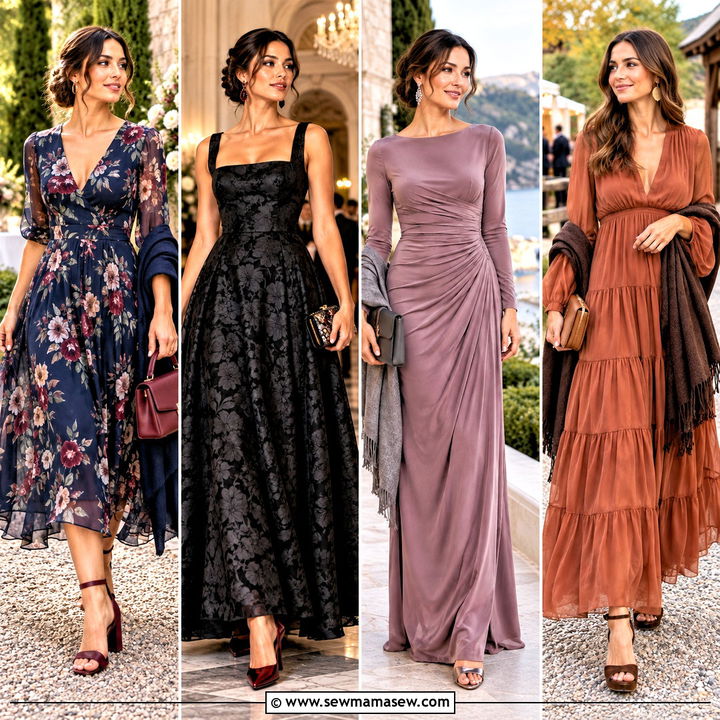 15 Fall Dresses Wedding Guests Will Love for Autumn Events