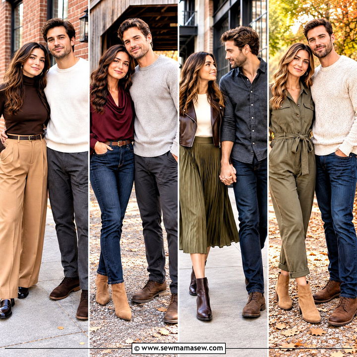 15 Fall Engagement Pictures Outfit Casual Ideas for Cozy Photos