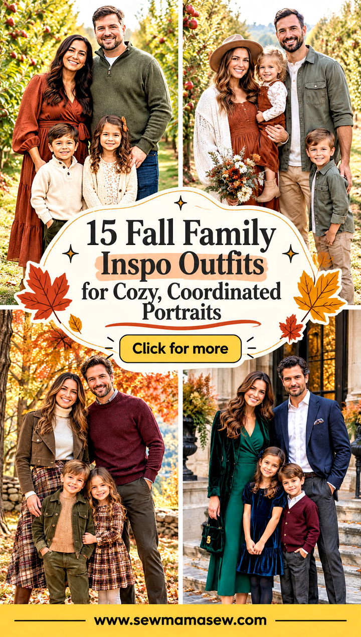 15 Fall Family Inspo Outfits for Cozy Coordinated Portraits - 15 Fall Family Inspo Outfits for Cozy, Coordinated Portraits