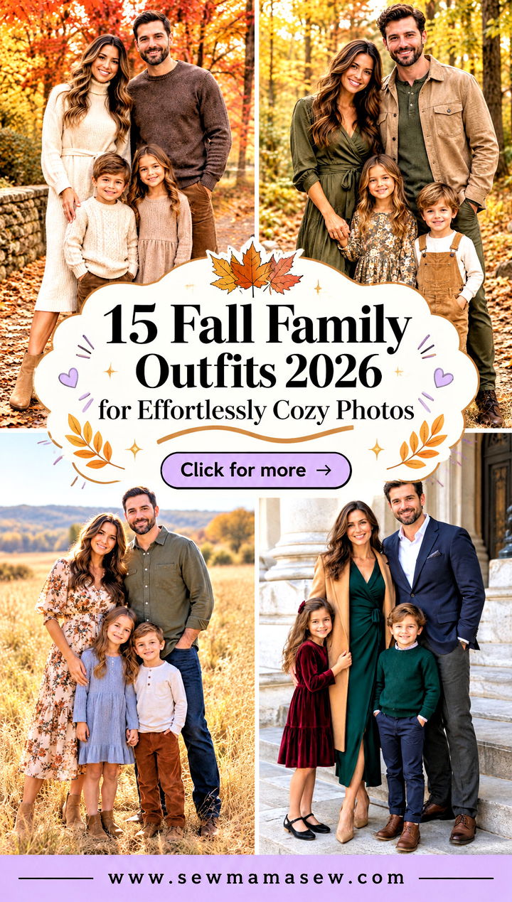 15 Fall Family Outfits 2026 for Effortlessly Cozy Photos - 15 Fall Family Outfits 2026 for Effortlessly Cozy Photos