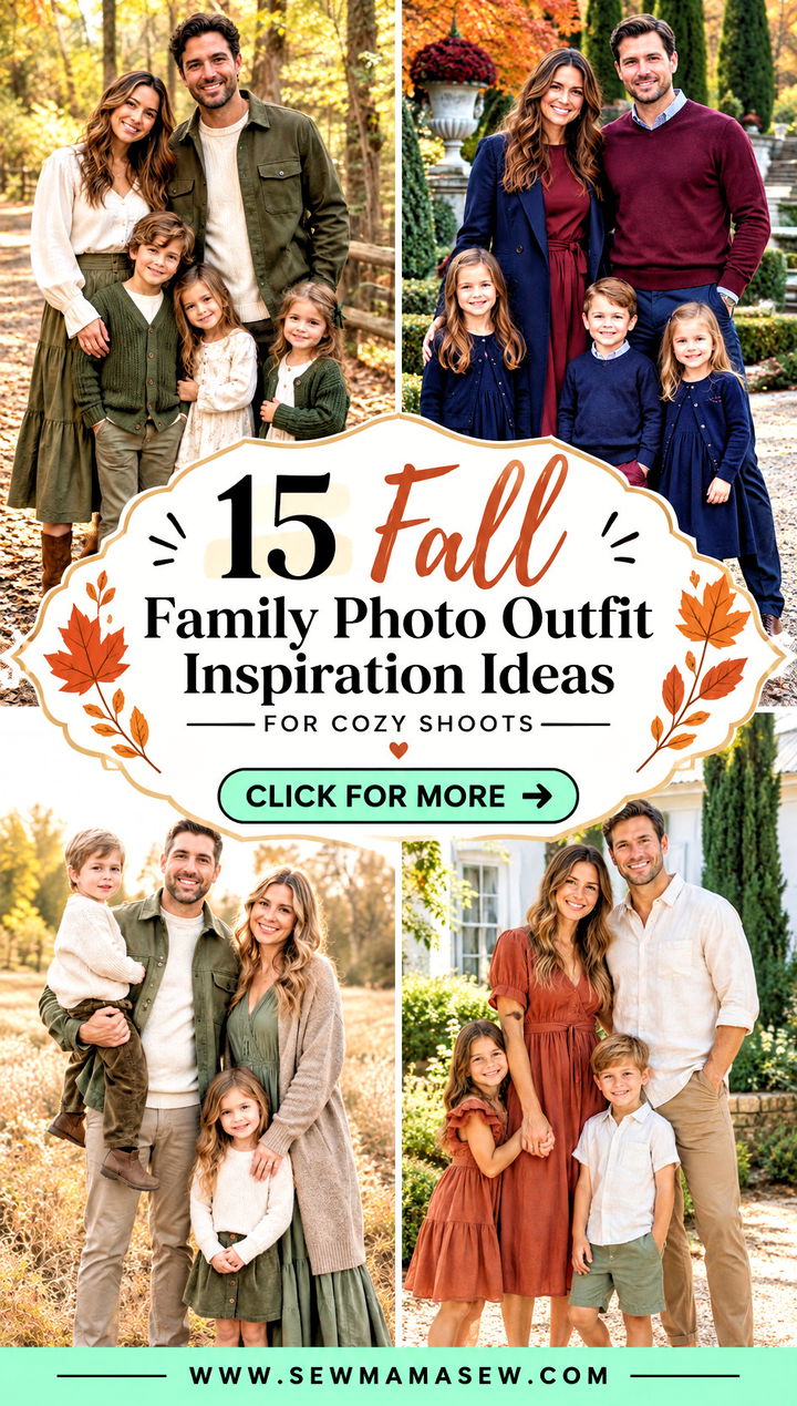 15 Fall Family Photo Outfit Inspiration Ideas for Cozy Shoots - 15 Fall Family Photo Outfit Inspiration Ideas for Cozy Shoots