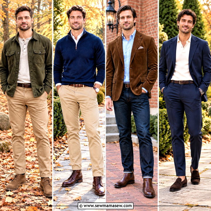 15 Fall Family Photo Outfits for Men: Cozy, Polished Looks