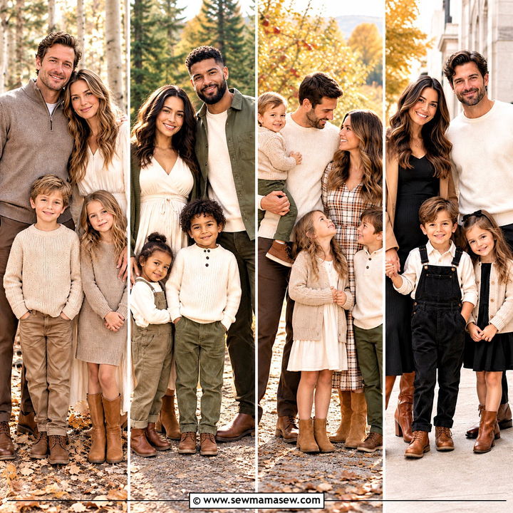 15 Fall Family Photos Neutral Outfits for Timeless Shoots