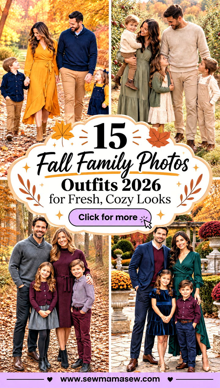 15 Fall Family Photos Outfits 2026 for Fresh Cozy Looks - 15 Fall Family Photos Outfits 2026 for Fresh, Cozy Looks