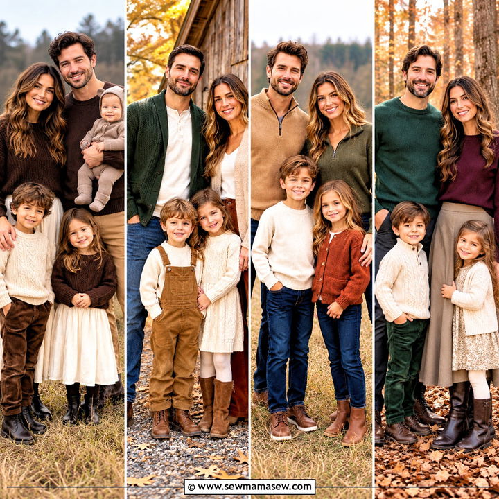 15 Fall Family Photos Sweaters for Cozy Outdoor Memories